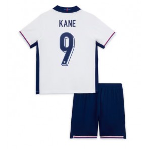 Billiga England Harry Kane #9 Hemmatröja Barn EM 2024 Kortärmad (+ Korta byxor)